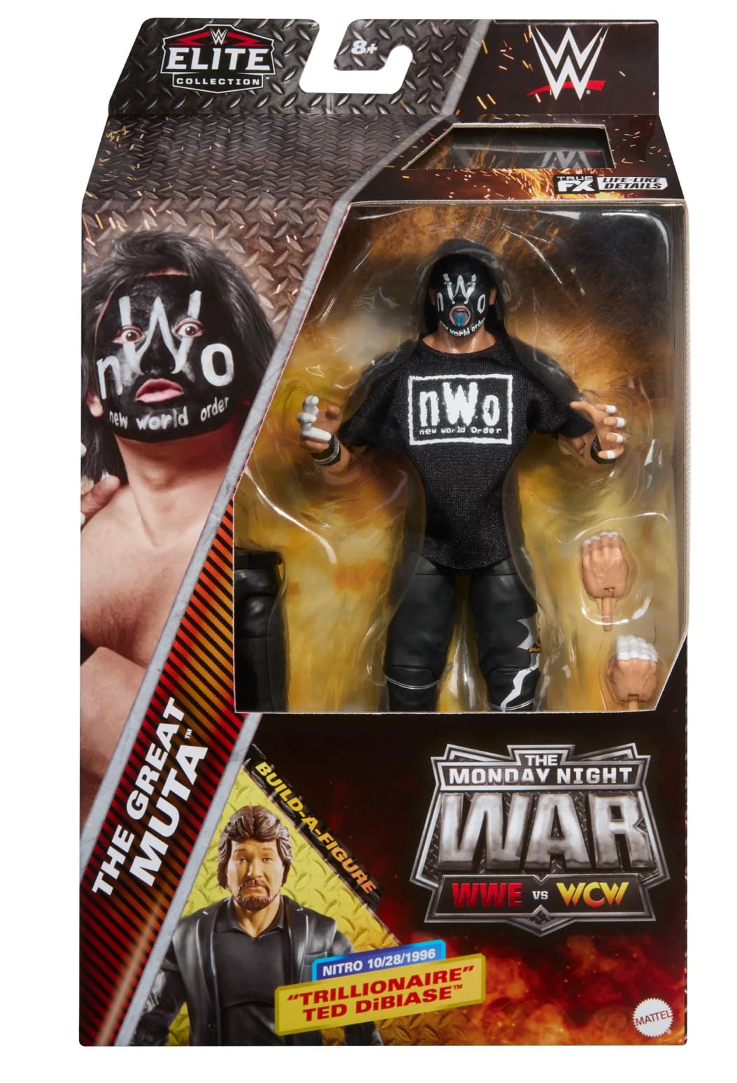 WWE The Great Muta 2025 Mattel Elite Collection Monday Night Wars Series 7 Wrestling Action Figure Toy