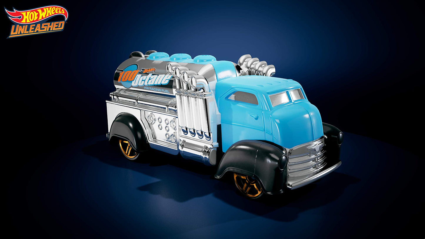 Hot Wheels Unleashed game for PlayStation 5 by Deep Silver, featuring colorful racing cars and dynamic game artwork.