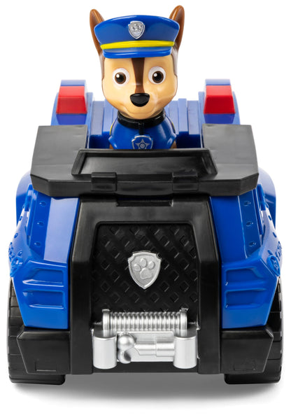 Paw Patrol, Chase’s Patrol Cruiser, Toy Car with Collectible Action Figure, Sustainably Minded Kids’ Toys for Boys & Girls Aged 3 and Up