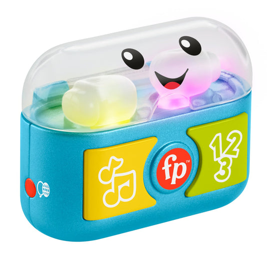 Fisher-Price Laugh & Learn baby and toddler toy play along ear buds with music and lights, suitable for ages 6+ months