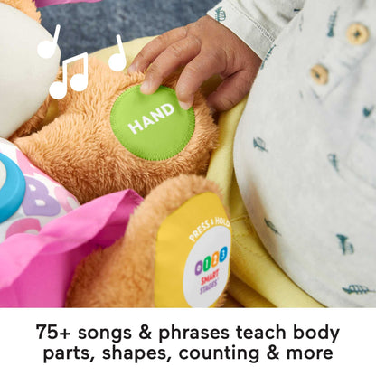 Fisher-Price Laugh & Learn Smart Stages Sis interactive baby toy with music and lights, suitable for 6-36 months old children.