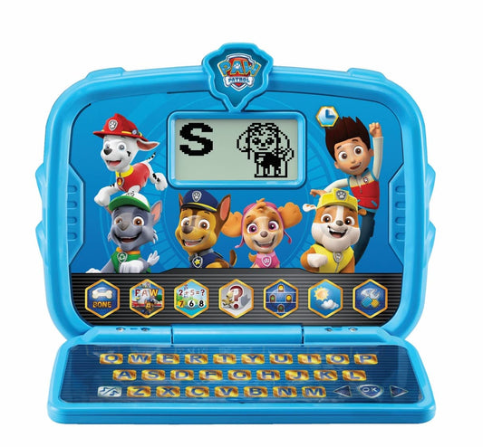 VTech PAW Patrol: Learning Tab-Top, Official PAW Patrol Toy, Interactive & Educational Learning Laptop, Teaches Letters, Phonics, Typing, Numbers & More, Gift for Ages 3, 4, 5+ Years, English Version
