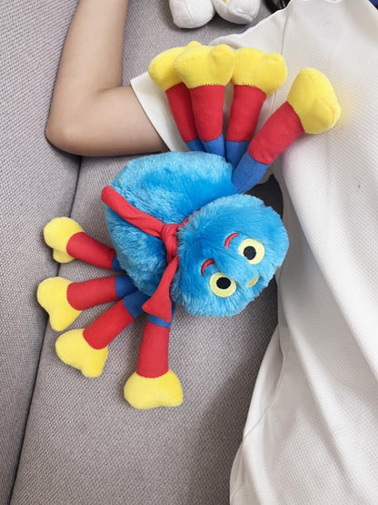 AlloFuu Woolly and Tig Spider Plush Toy Christmas Birthday Plushies Doll, Cute Spider Teddy Soft Stuffed Animal Pillow 15.74 inch Home Party Decorations Gifts for Boys Girls