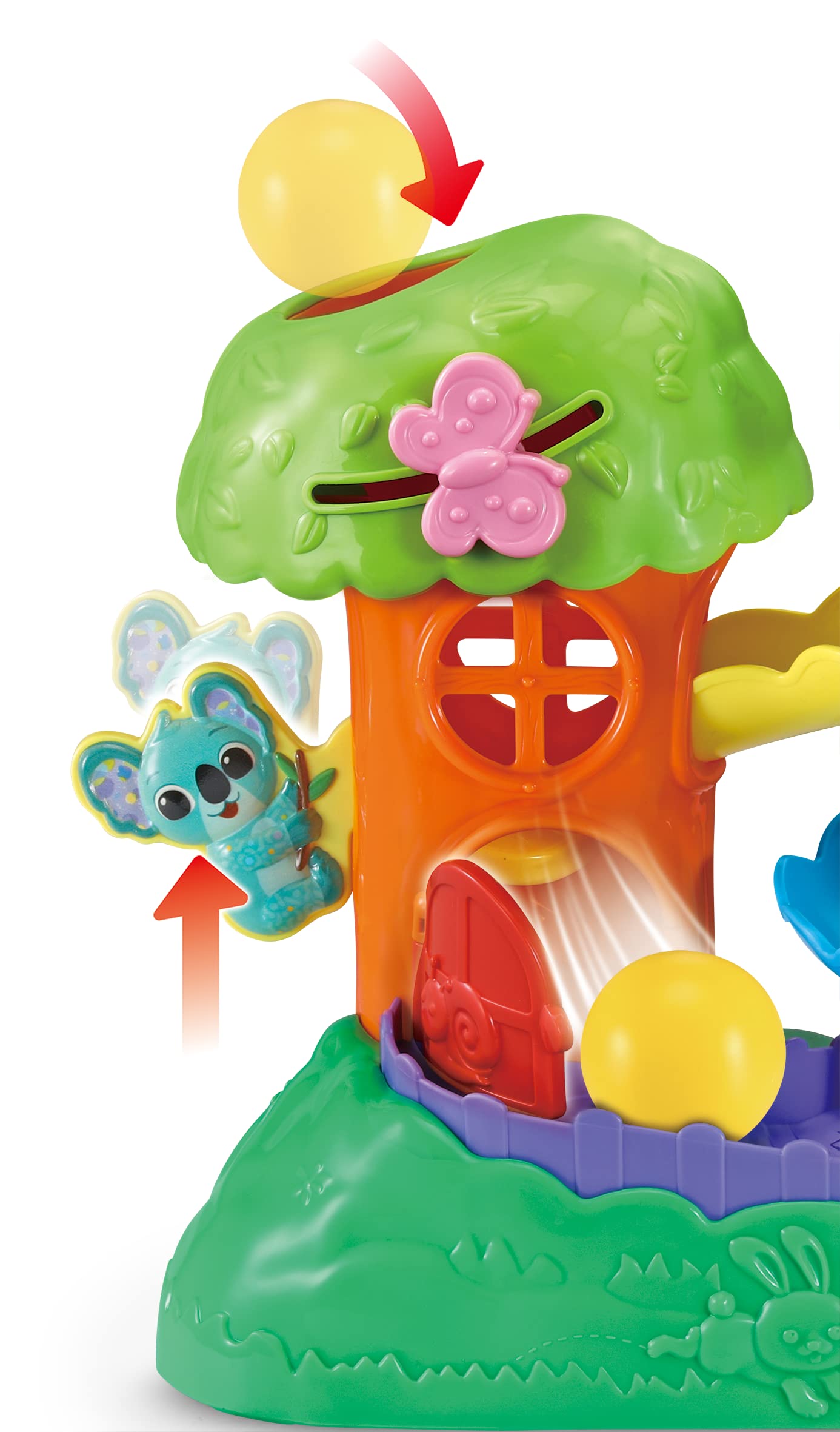 VTech Baby Pop & Play Activity Tree, Interactive Baby Toy with Coloured Balls, Lights & Music, Learn Numbers & Animals, Gift for Infants & Toddlers 1, 2, 3 years +, English version