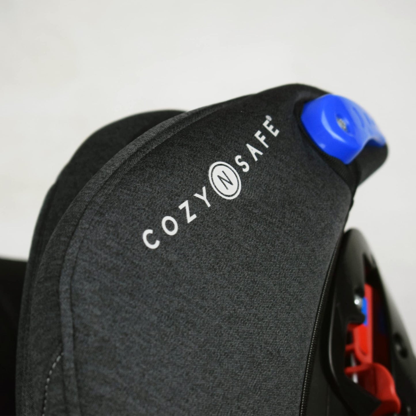 Cozy N Safe Fitzroy Group 0+1 Car Seat 0-18KG, Birth - 4 Years, 5 Point Harness, 4 Position Recline, Rear Facing from Birth to 13kg/ Forward Facing from 9kg to 18kg, Deep Padding - Graphite