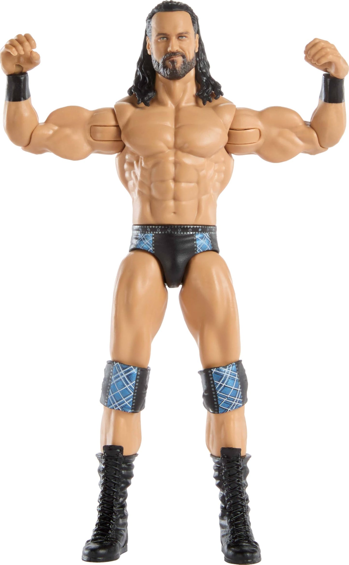 Mattel WWE Drew McIntyre Action Figure, Main Event Series #157, 6-inch Collectible Superstar with 14 Articulation Points & Life-Like Look, JGD36