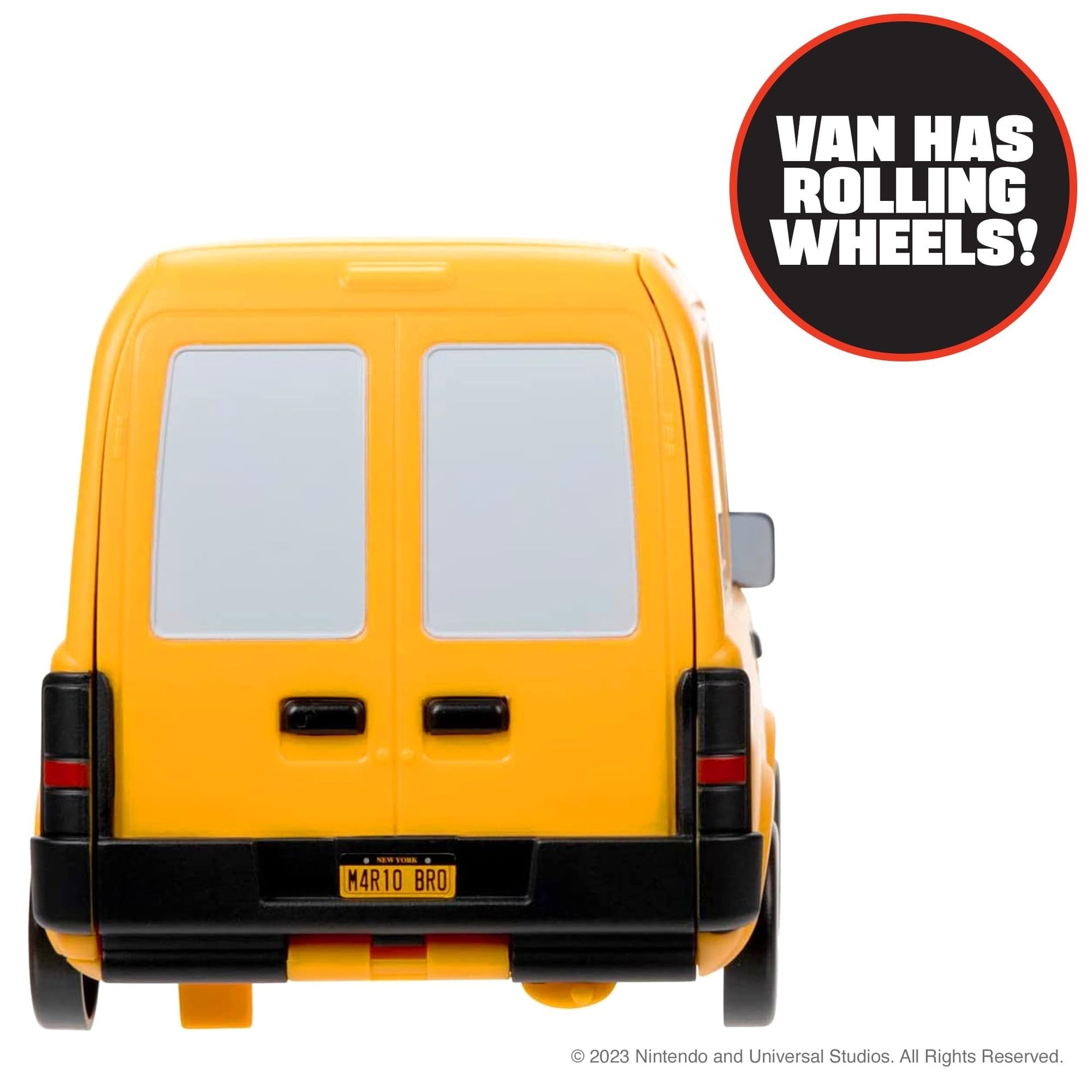Super Mario Bros Movie Van playset by Jakks Pacific featuring a transforming vehicle, Mario figure, warp pipe, and movie scene details.