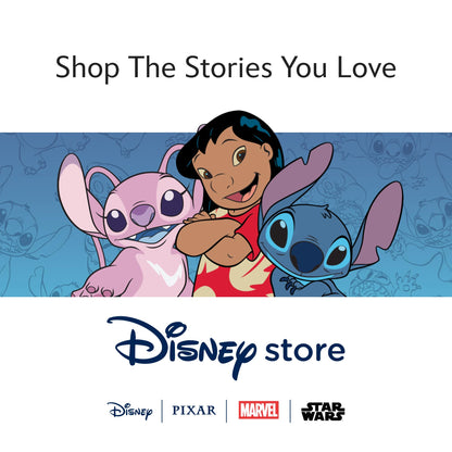 Disney Store Angel Mini Bean Bag Plush of Stitch from Lilo & Stitch, 17cm pink cuddly stuffed toy alien for all ages