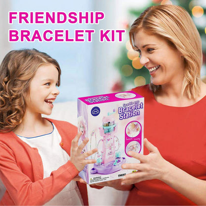 Bracelet Maker,Charm Bracelet Making Kit - Jewelry Toy with Beads Arts for Children Kids Teen Girl 3 Years Old + Birthday Christmas Stocking Stuffers