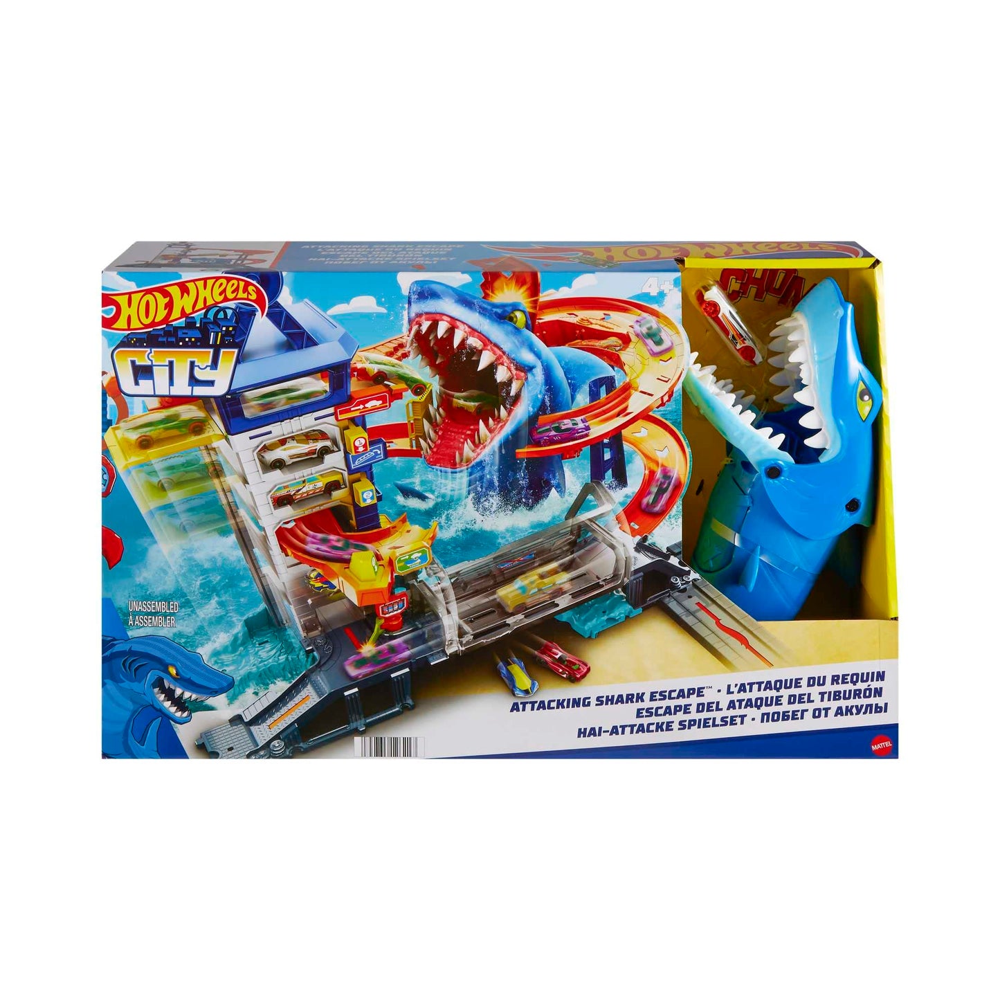 Hot Wheels Hw City attacks Shark Soc