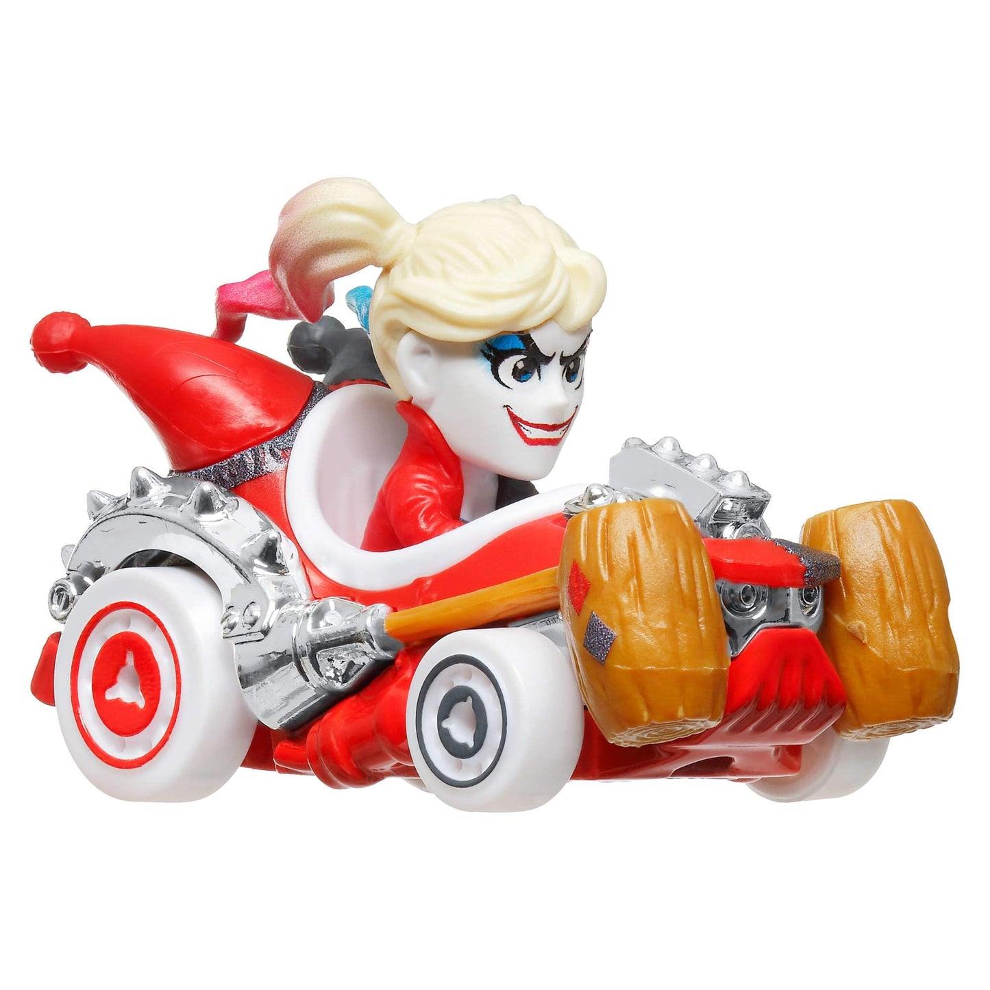 Hot Wheels RacerVerse, Set of 4 Die-Cars 1:64 Scale Toy Cars Optimized for Driving on Hot Wheels Tracks with Pop Culture Characters as Drivers, HKD33