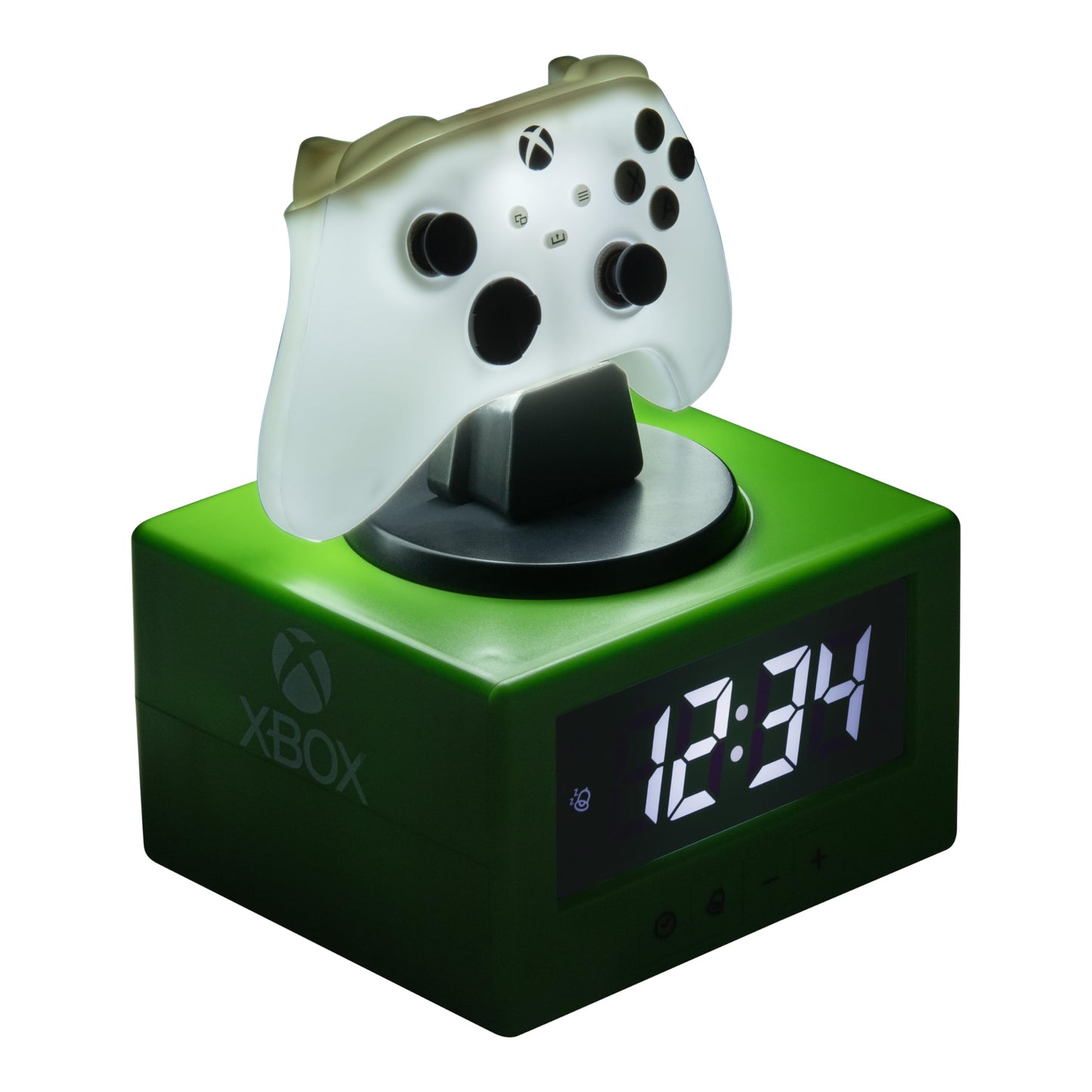 Paladone Xbox Controller Digital Alarm Clock with Night Light Function, Officially Licensed Gaming & Bedroom Décor for Kids, Adults, Boys, Men, Gifts for Gamers