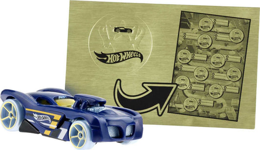Hot Wheels HW Rewards Cars Themed Assorted 10-Pack of Individually Wrapped 1:64 Scale Vehicles & Gold Stickers, Gifts for Kids 3 Years Old & Older, HGJ94