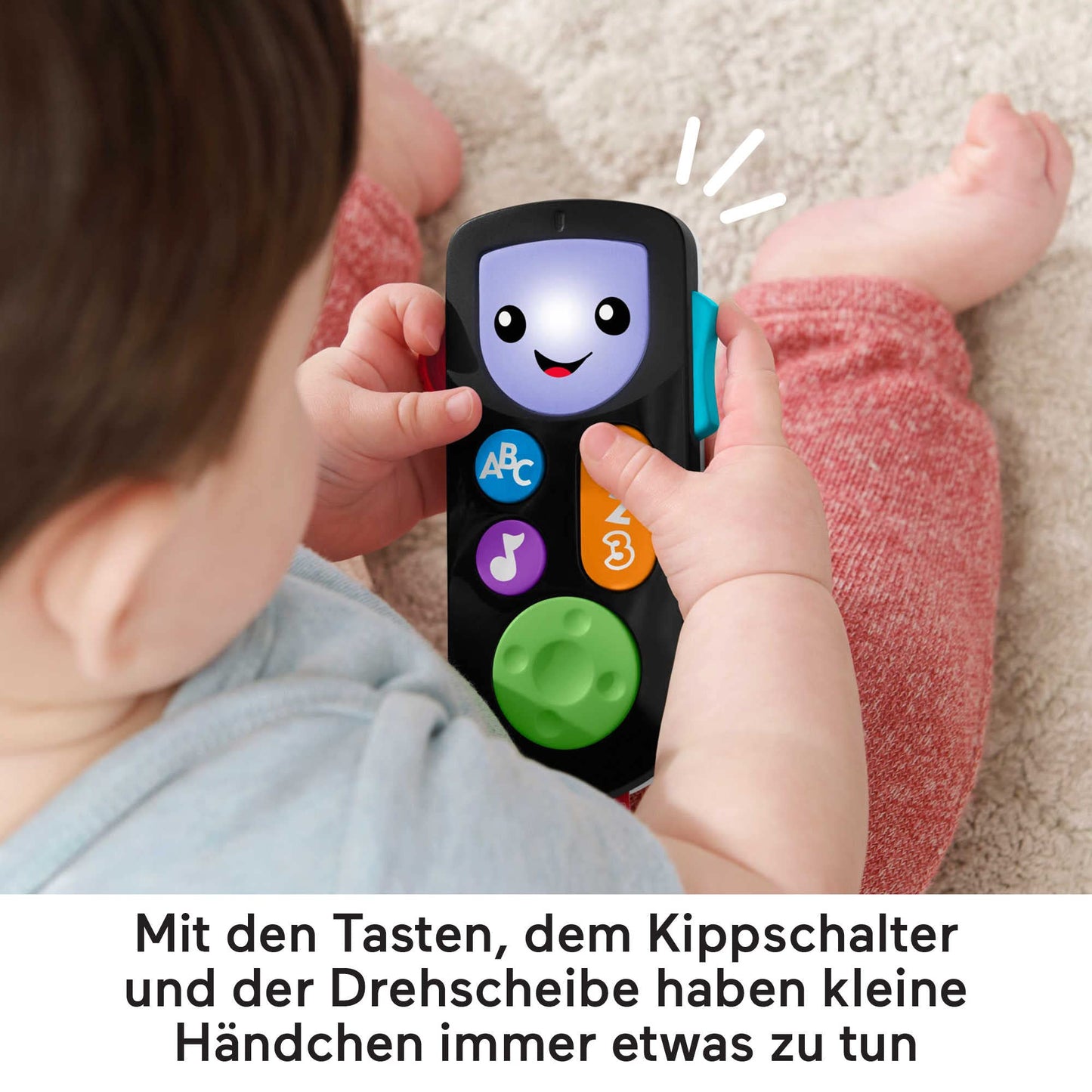 Fisher-Price Stream and Learn Remote, Version: German, HGY50