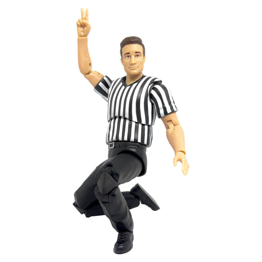 Figures Toy Company Figures Toy Ultimate Referee with Deluxe Articulation for WWE Wrestling Action Figures,Multi-color,6 Inch(Pack of 1)