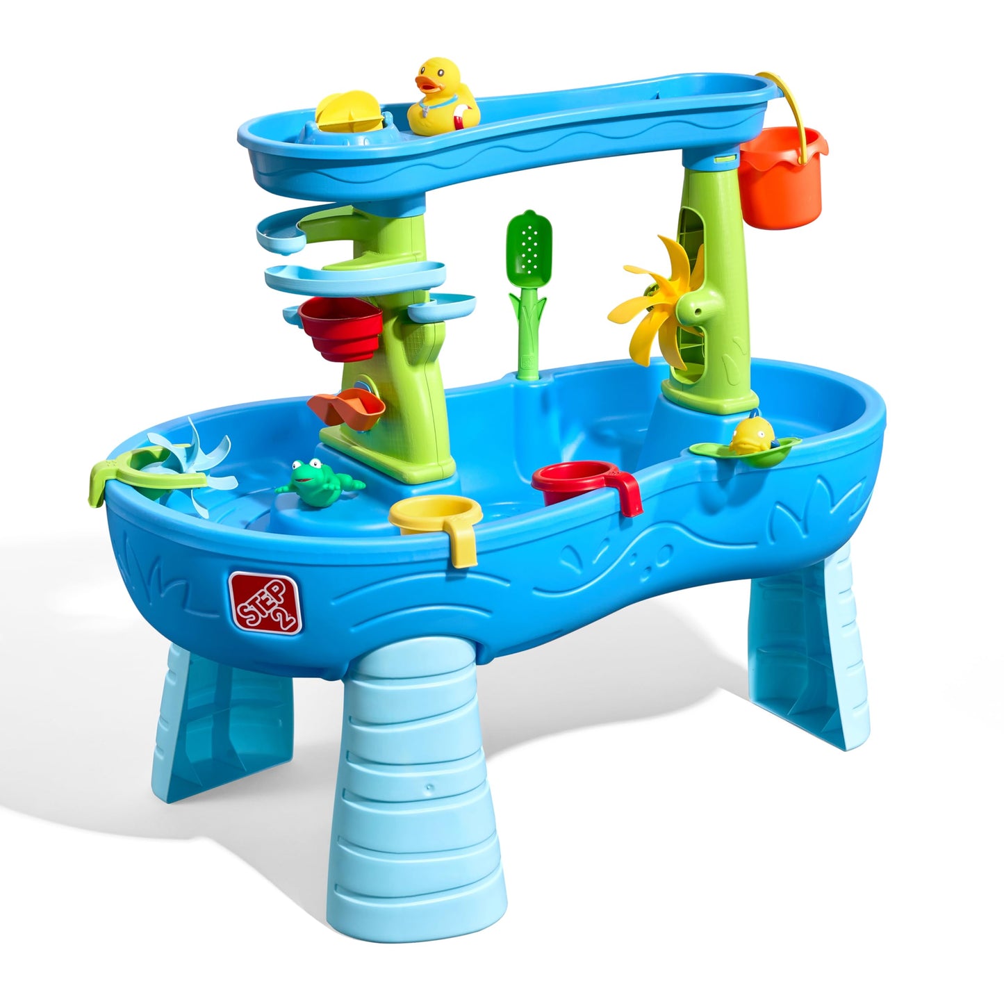 Step2 Double Showers Water Table with 11-pieces accessory set | Water Play, Activity Table | For the garden