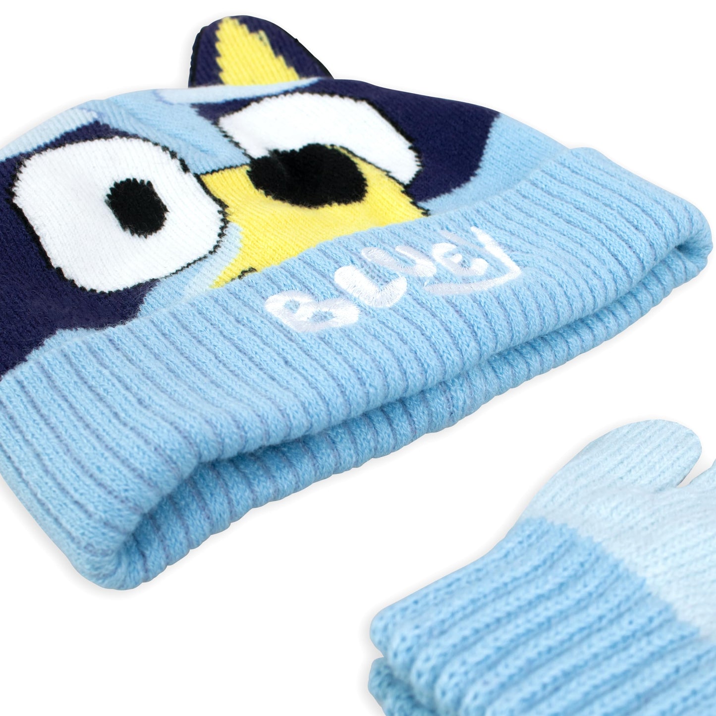 Bluey Kids Hat And Gloves | Girls And Boys Winter Hat And Gloves