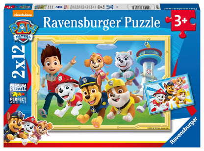 Ravensburger Paw Patrol Toys - 2x 12 Piece Jigsaw Puzzles For Kids Age 3 Years Up - Educational Toddler Toys [Amazon Exclusive]