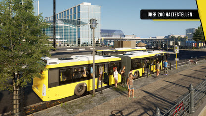 PlayStation 5 game case for "The Bus" by Aerosoft, showing the game cover with artwork and title on the front.