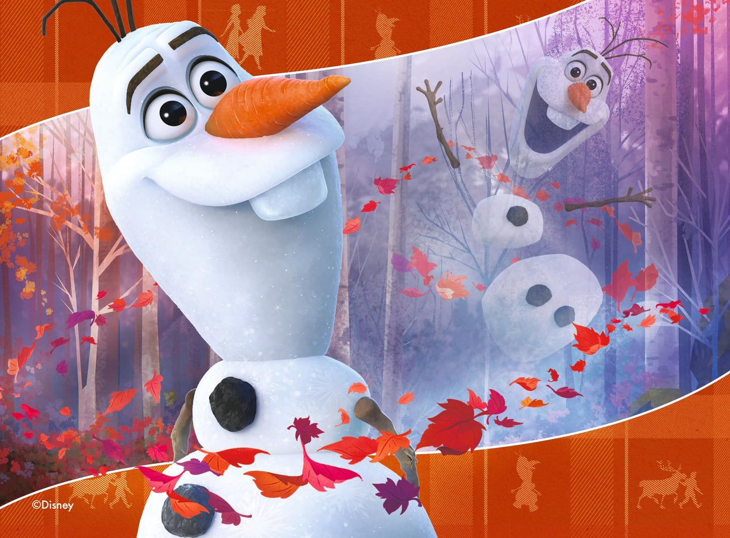 Ravensburger Disney Frozen 2-4 in Box (12, 16, 20, 24 Pieces) Jigsaw Puzzles for Kids Age 3 Years Up