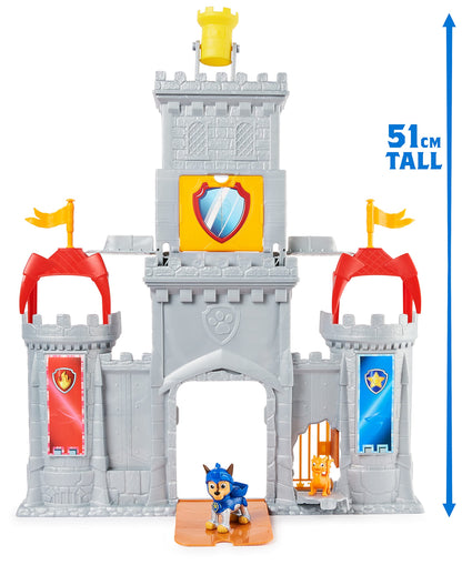 Paw Patrol, Rescue Knights Castle HQ Transforming 11-Piece Playset with Chase and Mini Dragon Draco Action Figures, Kids’ Toys for Ages 3 and up