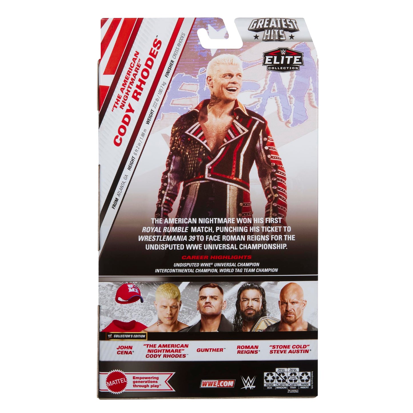 WWE Elite Collection - Greatest Hits - Cody Rhodes