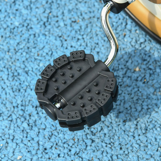 AIYAPLAY Baby Trike, Toddler Tricycle with Adjustable Seat, Basket, Bell, Kids Tricycle for 2-5 Years Old, White