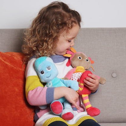 In the Night Garden Cuddly Soft Toy CBeebies Iggle Piggle Softie 30cm for Babies Toddlers 0-3 Suitable from Birth Colourful Comforting Cuddly Toy, Blue