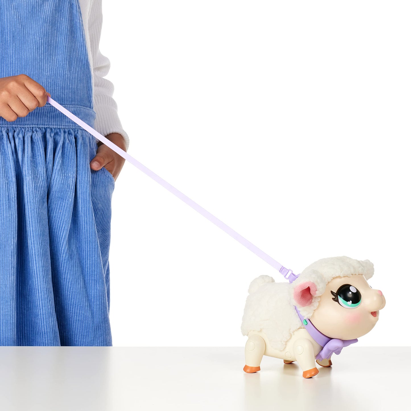 Little Live Pets - My Pet Lamb | Soft and Wooly Interactive Toy Lamb That Walks, Dances 20+ Sounds & Reactions, Batteries Included, For Kids Ages 5+,