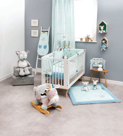 Nattou Rocking Animal for Children, Tim The Horse, 10-36 Months, 63 x 33 x 46 cm, Beige, 498135