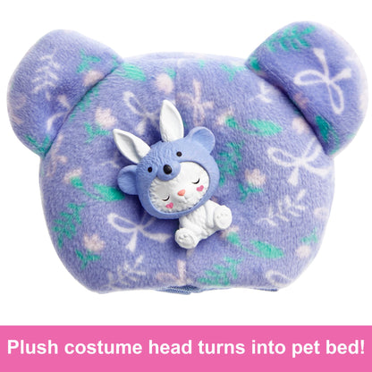 Barbie Cutie Reveal Chelsea Doll & Accessories, Animal Plush Costume & 6 Surprises Including Color Change, Bunny as Koala, HRK31
