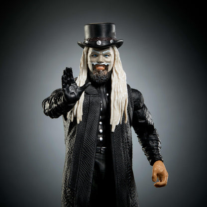 Mattel WWE Ultimate Edition Action Figure & Accessories Set, Uncle Howdy 6-inch Collectible with Swappable Heads & Hands, 30 Articulation Points, JHV86