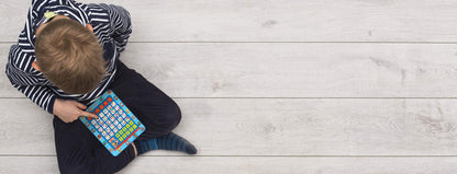 LEXIBOOK, Paw Patrol, Educational Bilingual Interactive Learning Tablet, Toy to learn alphabet letters numbers words spelling and music, English/French, Blue, JCPAD002PAi1