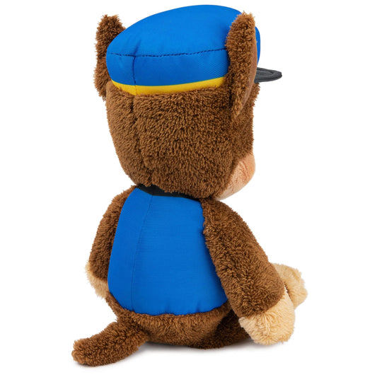 GUND PAW Patrol Official Chase Take Along Buddy Plush Toy, Premium Stuffed Animal for Ages 1 and Up, Blue/Brown, 33cm