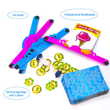 What Am I Family Card Game for Children | Quick Question Card Game Suitable for Adults and Kids