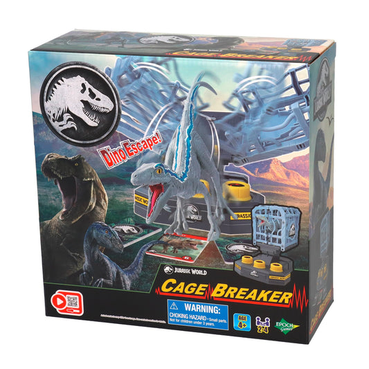 Jurassic World Cage Breaker Action Game - Epoch Games 7523
