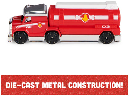 Paw Patrol, True Metal Chase, Marshall and Skye Collectible Big Truck Pups Toy Trucks (Amazon Exclusive) 1:55-Scale, Kids’ Toys for Ages 3 and up