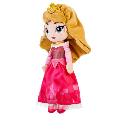Disney Store Official Aurora Soft Toy Doll, Sleeping Beauty, 37cm/14”, Plush Cuddly Plush with Embroidered Details, the Princess Dressed in Signature Outfit with Shimmery Bodice, Suitable for Ages 0+
