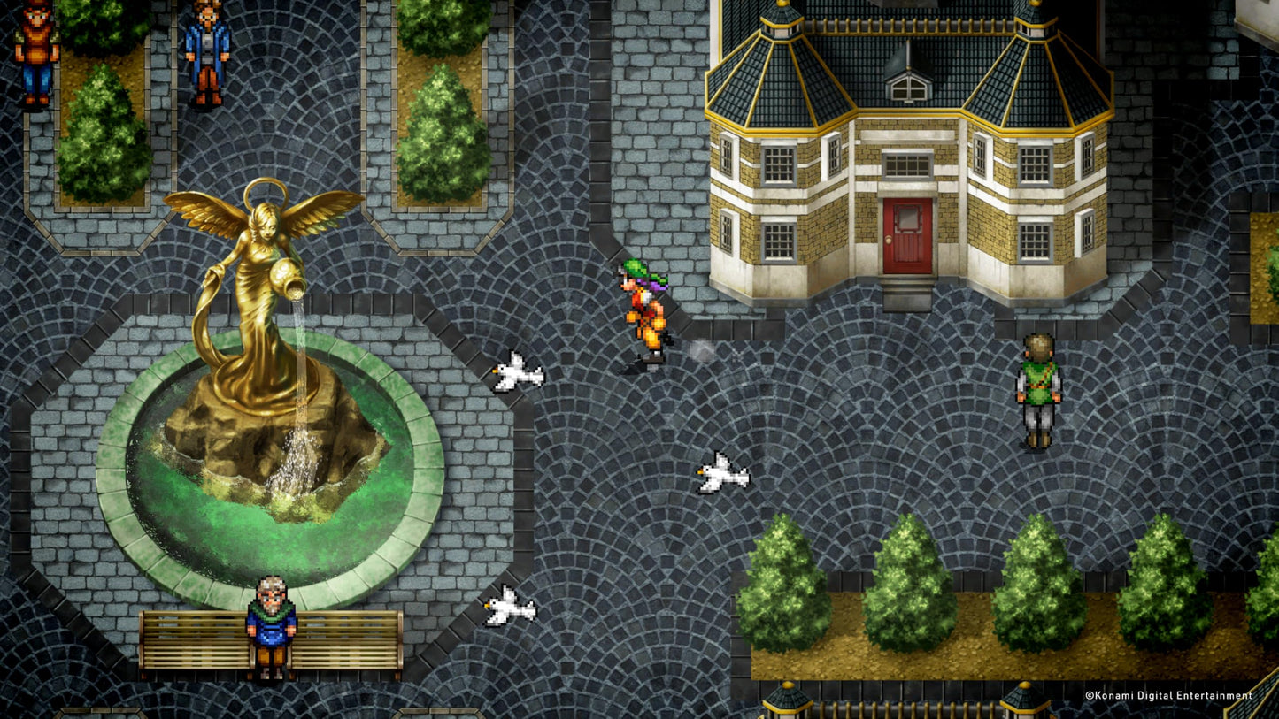 Cover art for Suikoden 1 & 2 HD Remaster on PS5 by Konami, featuring game logo and artwork from the classic RPG series.