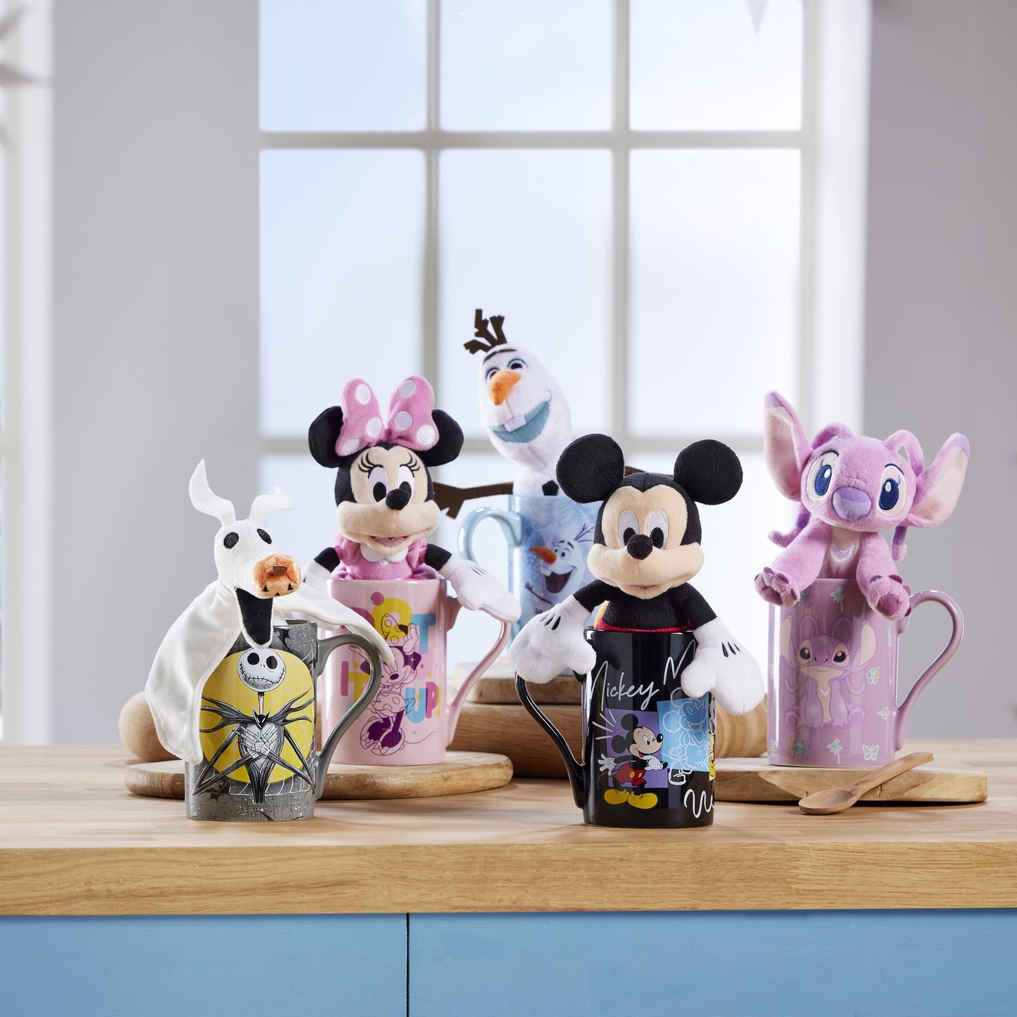 Disney Store Official Mickey Mouse Mini Bean Bag Plush, 21cm/8”, Small Stuffed Toy Mouse, Suitable for Ages 0+