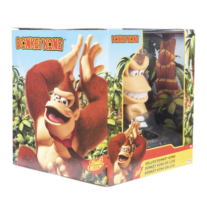 Super Mario Donkey Kong 6-inch action figure with posable features, ideal for kids and collectors, detailed display toy.