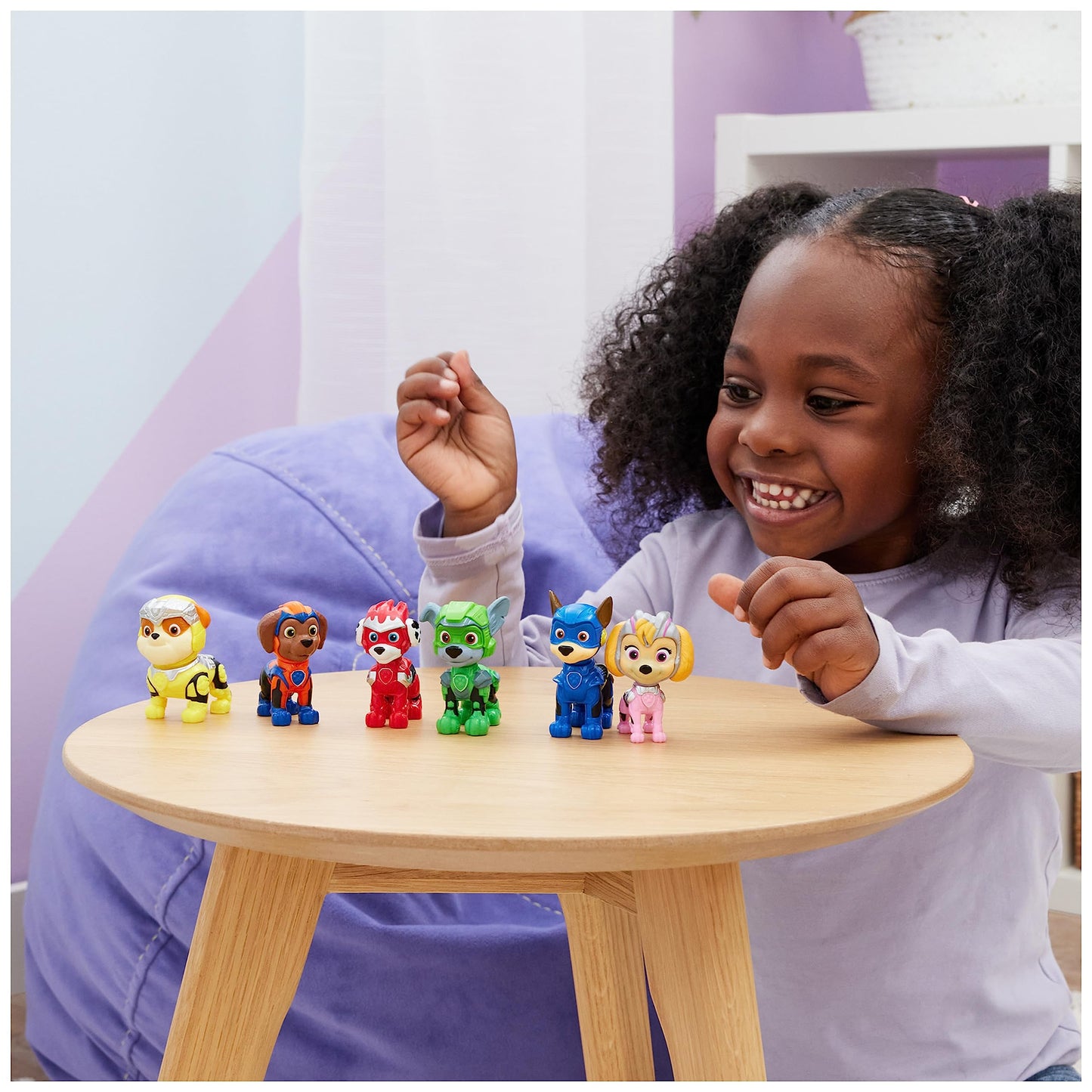 Paw Patrol: The Mighty Movie Toy Figures Gift Pack with 6 Collectible Action Figures, Kids’ Toys for Boys and Girls Aged 3 and up