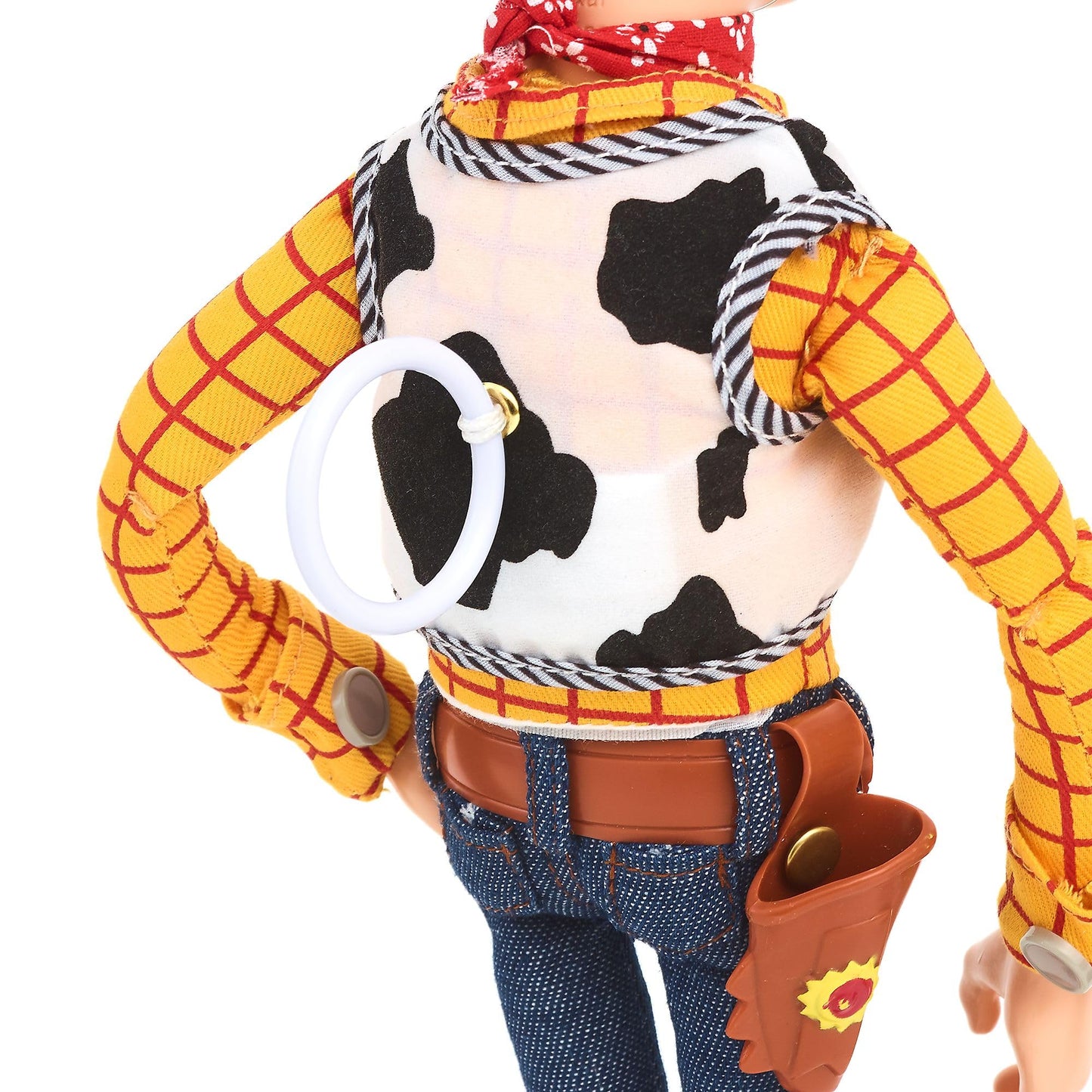 Disney Store Official Sheriff Woody Interactive Talking Action Figure, Pixar's Toy Story, 39cm/15”, Pull string Cowboy Doll Featuring 15+ English Phrases, Interacts with Other Characters, Ages 3+