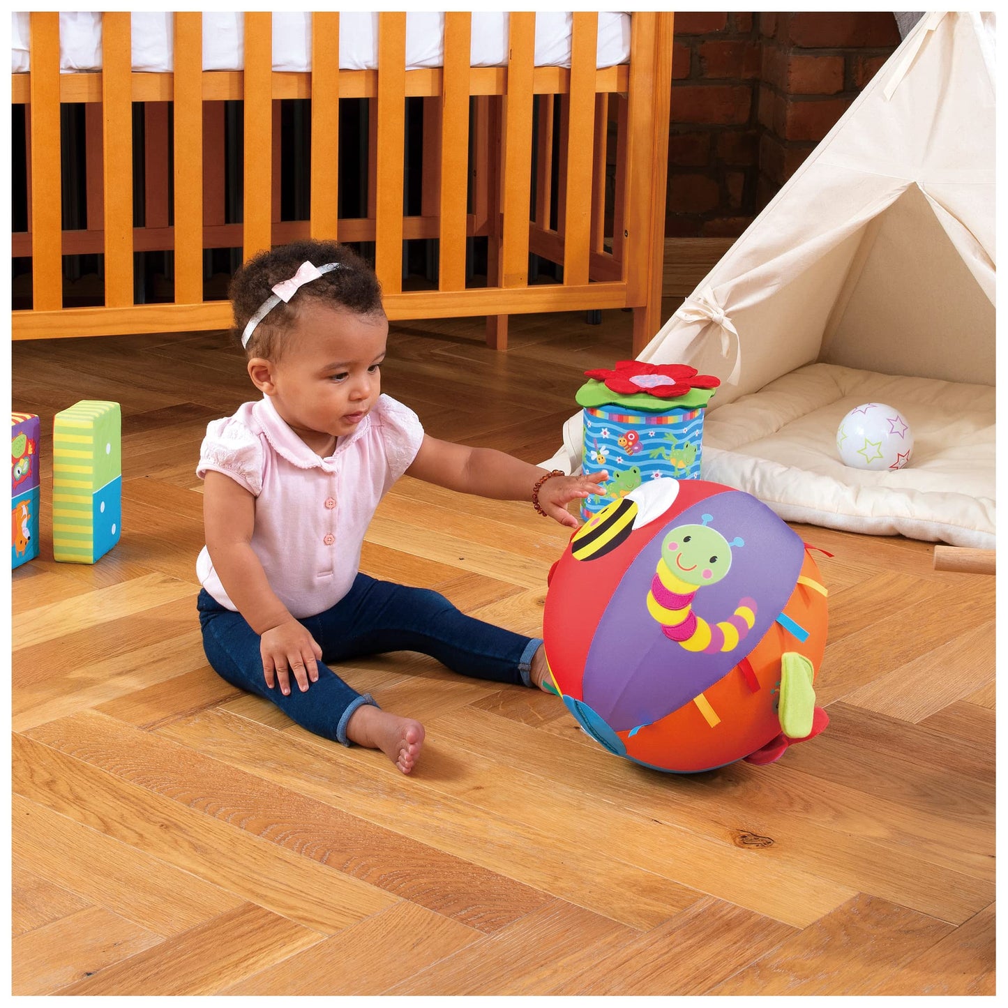 Galt Toys, Activity Ball, Baby Sensory Toys, Ages 6 Months Plus