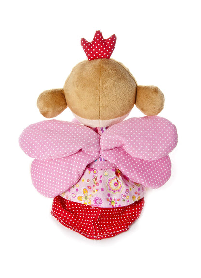 Mousehouse Gifts Pink Fairy Princess Doll Soft Toy With Wings and Crown Gift for Girls