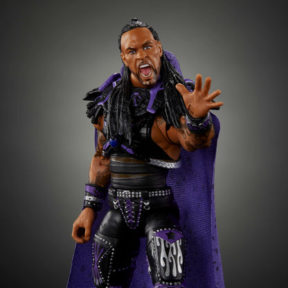 Mattel WWE Ultimate Edition Action Figure & Accessories, 6-inch Damian Priest Collectible Set, Swappable Heads & Hands, 30 Articulation Points