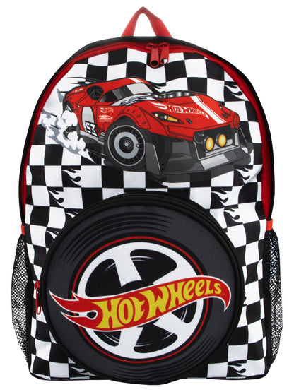 Hot Wheels Backpack | School Bag For Boys | Cars Bag | Official Merchandise