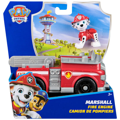 Paw Patrol, Marshall’s Fire Engine, Toy Vehicle with Collectible Action Figure, Sustainably Minded Kids’ Toys for Boys & Girls Aged 3 and Up