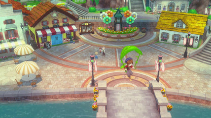Story of Seasons: Grand Bazaar Nintendo Switch game by Marvelous Europe, featuring colorful in-game market scenes and character interactions.