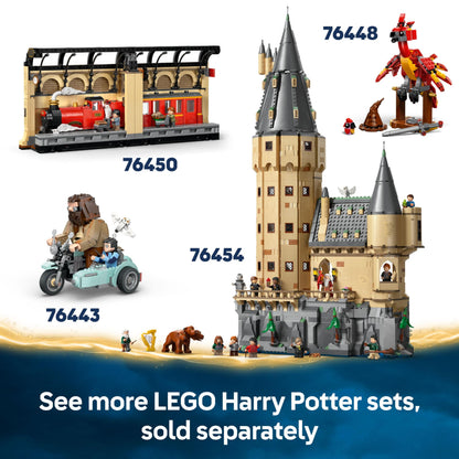 LEGO Harry Potter Chomping Monster Book of Monsters toy with Neville Longbottom minifigure and interactive pull-back motor.
